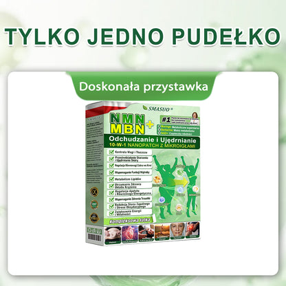 💯SM𝗔𝗦𝗨O® NMN&MBN+GHK-Cu 10w-1 Patch na odchudzanie & ujędrnianie skóry, widoczna poprawa po 7 dniach. Zarządzanie wagą, równowaga cukru we krwi, spalanie tłuszczu.