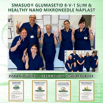 B🇭🇺Európai egészségügyi előírásoknak megfelelő · 👩‍⚕️Orvosi szakértők által ajánlott termék| 🎁 SM𝗔𝗦𝗨O® Glumasetide 8 az 1-ben Karcsú és Egészséges Nano Mikrotűs Tapasz