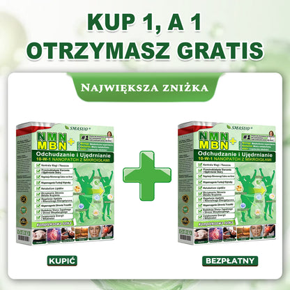 💯SM𝗔𝗦𝗨O® NMN&MBN+GHK-Cu 10w-1 Patch na odchudzanie & ujędrnianie skóry, widoczna poprawa po 7 dniach. Zarządzanie wagą, równowaga cukru we krwi, spalanie tłuszczu.